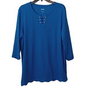 Blair Blue Top Size XL